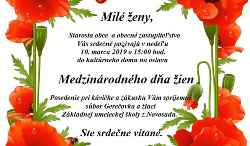 Medzinárodný deň žien 2019 