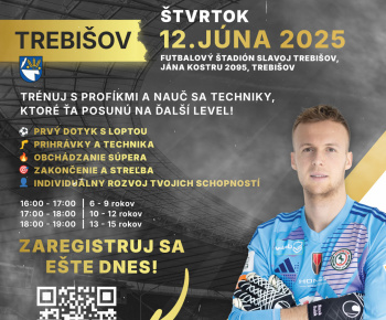 Aktuality / Otvorený futbalový tréning v Trebišove - RODMARK GROUP pozýva mladé futbalové talenty na jedinečný tréningový zážitok! - foto